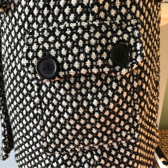 BCXgirl Black and White Double Breasted Jacket - Picture 6 of 13